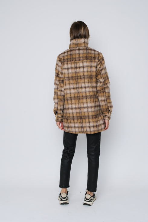 Cora-High Neck Jacket